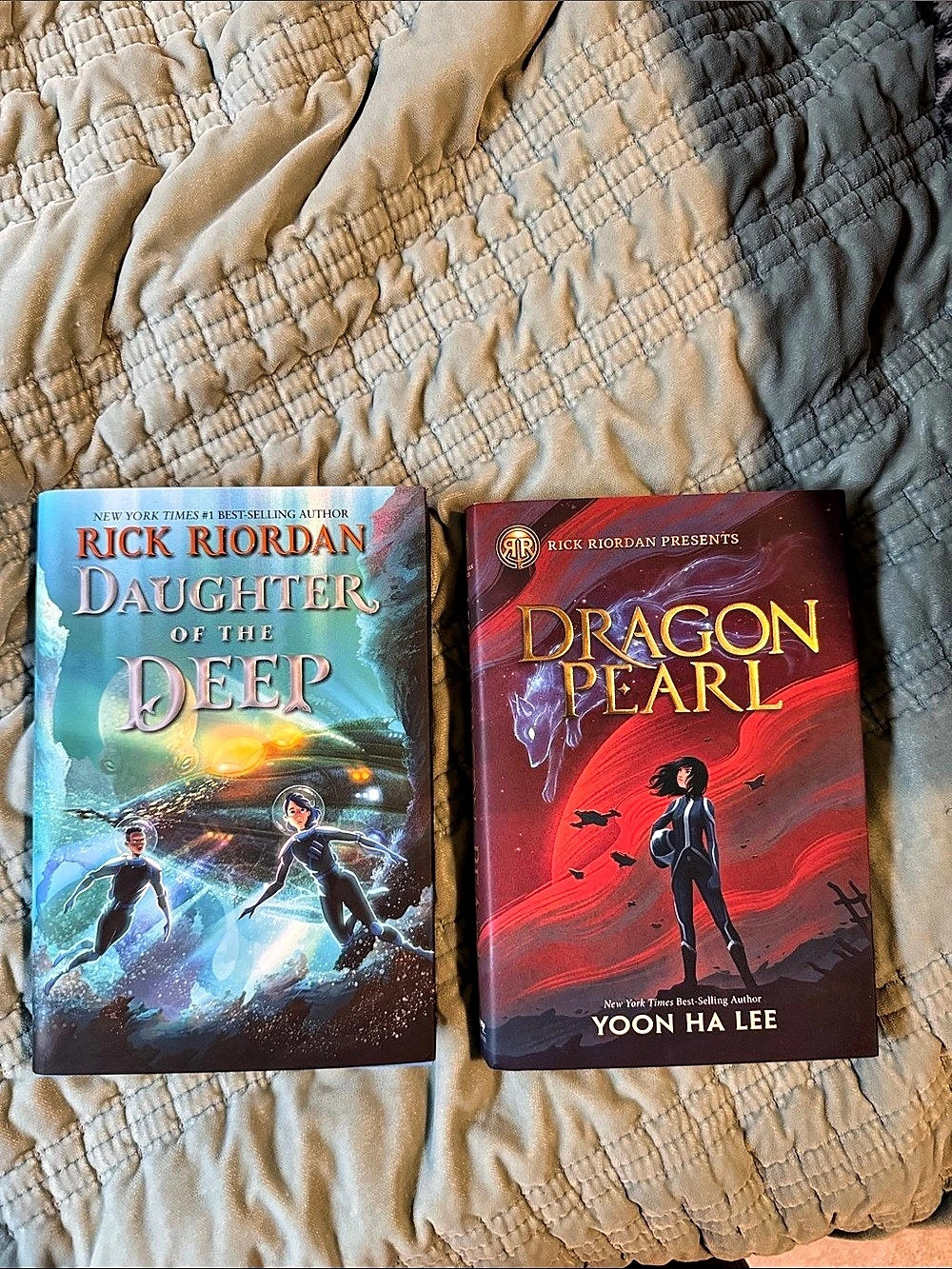 Disney Rick Riordan Presents Daughter of the Deep & Dragon Pearl Hardcover Books